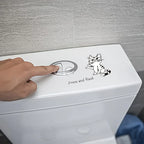 Sevair Deco Funny Cat Toilet Sticker 6