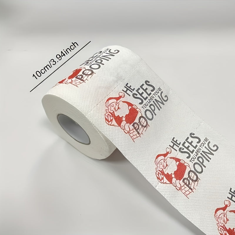 Sevair Deco Funny Christmas Toilet Paper 5