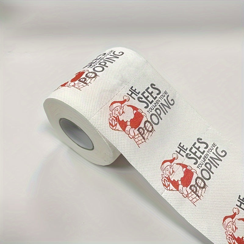 Sevair Deco Funny Christmas Toilet Paper 6