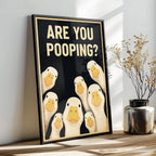 Sevair Deco Funny Goose Bathroom Wall Art 10