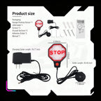 Sevair Deco Garage Parking Sensor with LED Stop Guide size accessories