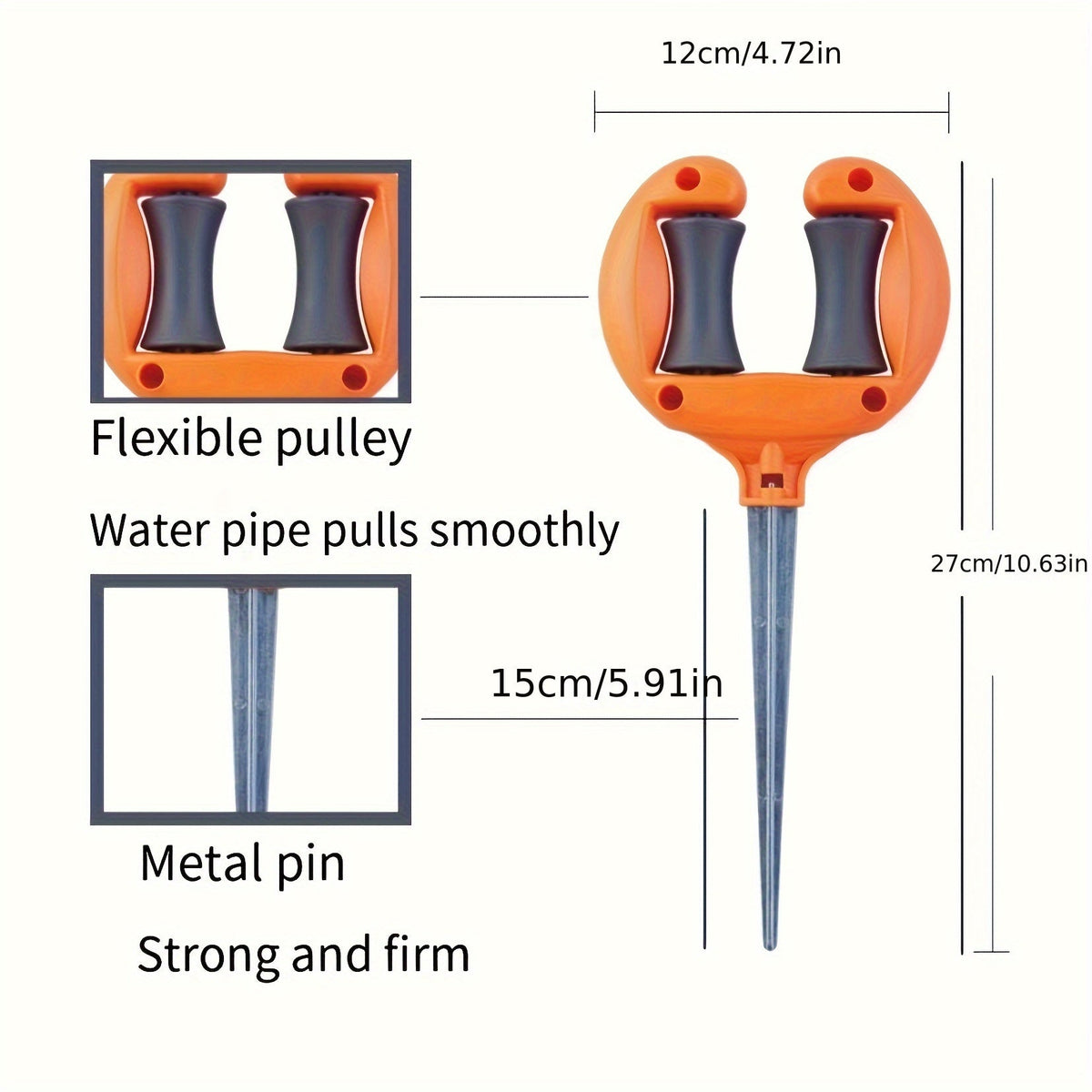 Sevair Deco Garden Hose Guide 3