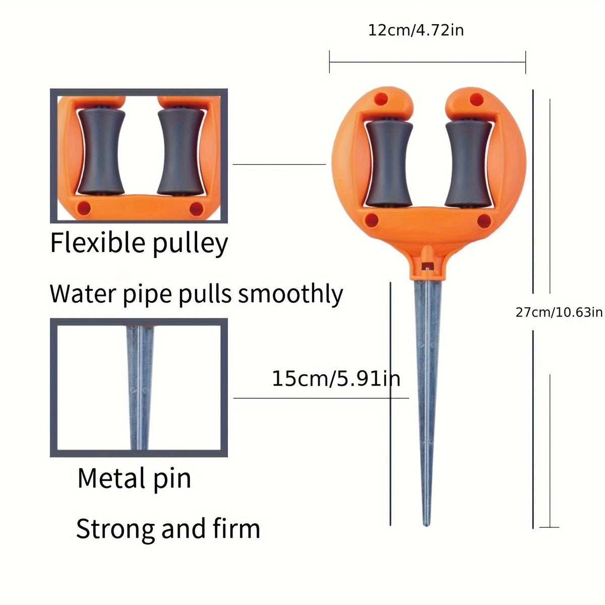 Sevair Deco Garden Hose Guide 8