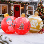 Sevair Deco Giant Inflatable Christmas Ornaments porch display