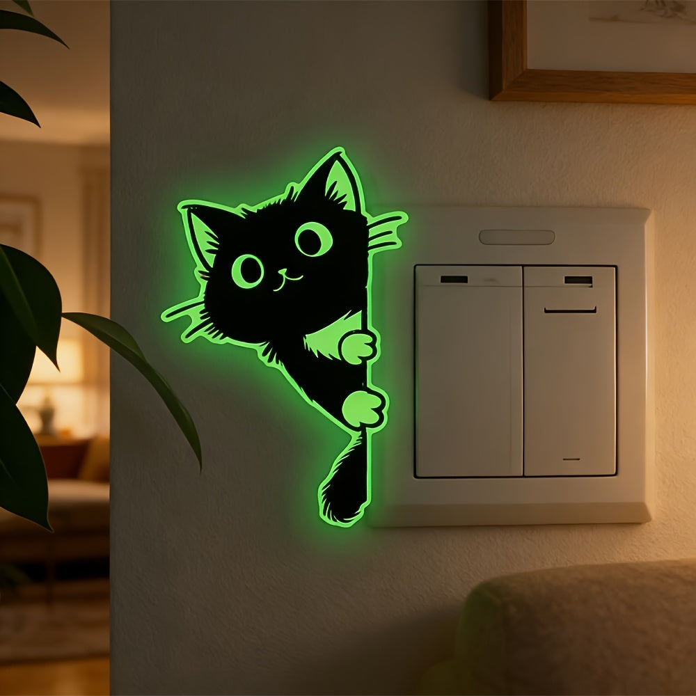 Sevair Deco Glow Guide Cat Wall Sticker 2