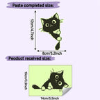 Sevair Deco Glow Guide Cat Wall Sticker 3