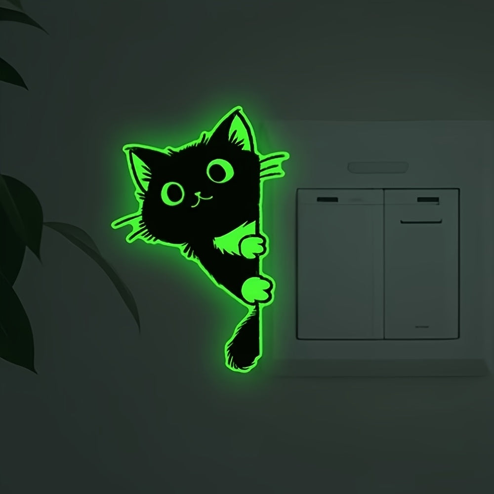Sevair Deco Glow Guide Cat Wall Sticker 5