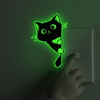 Sevair Deco Glow Guide Cat Wall Sticker 7