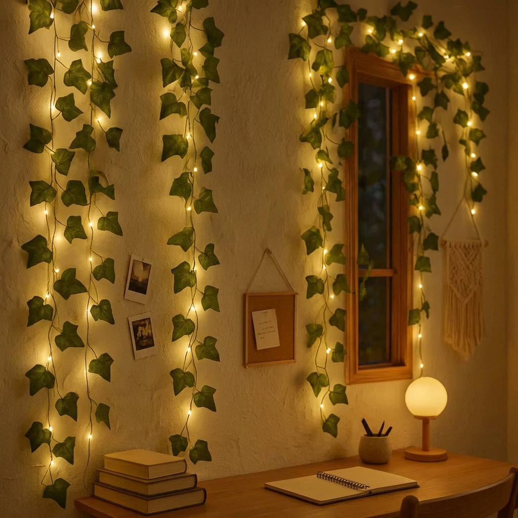 Sevair Deco GlowVine Battery Powered Ivy Lights 1