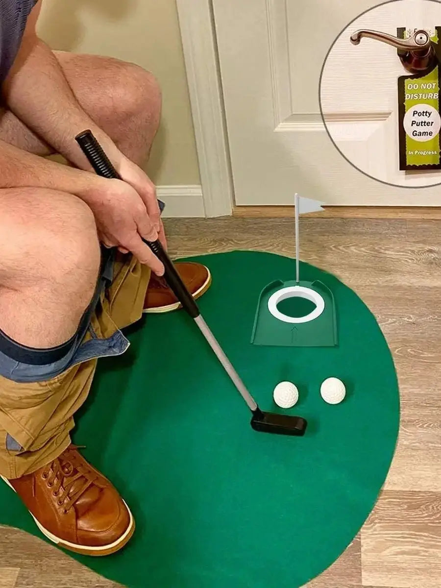 Sevair Deco Golf Putting Trainer for Home Practice putting demo
