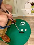 Sevair Deco Golf Putting Trainer for Home Practice putting demo