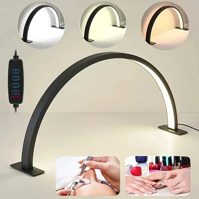 Sevair Deco Half Moon Nail Lamp for Beauty Desks 10