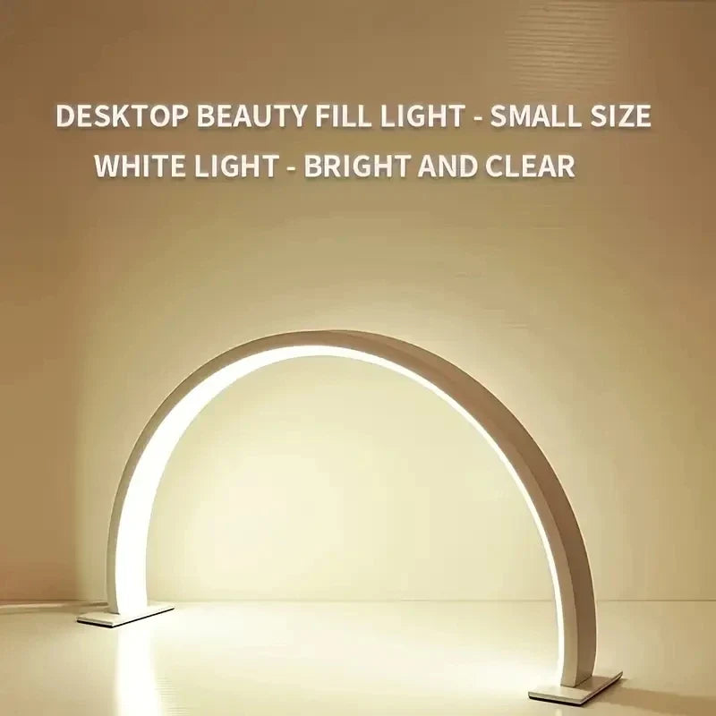 Sevair Deco Half Moon Nail Lamp for Beauty Desks 16