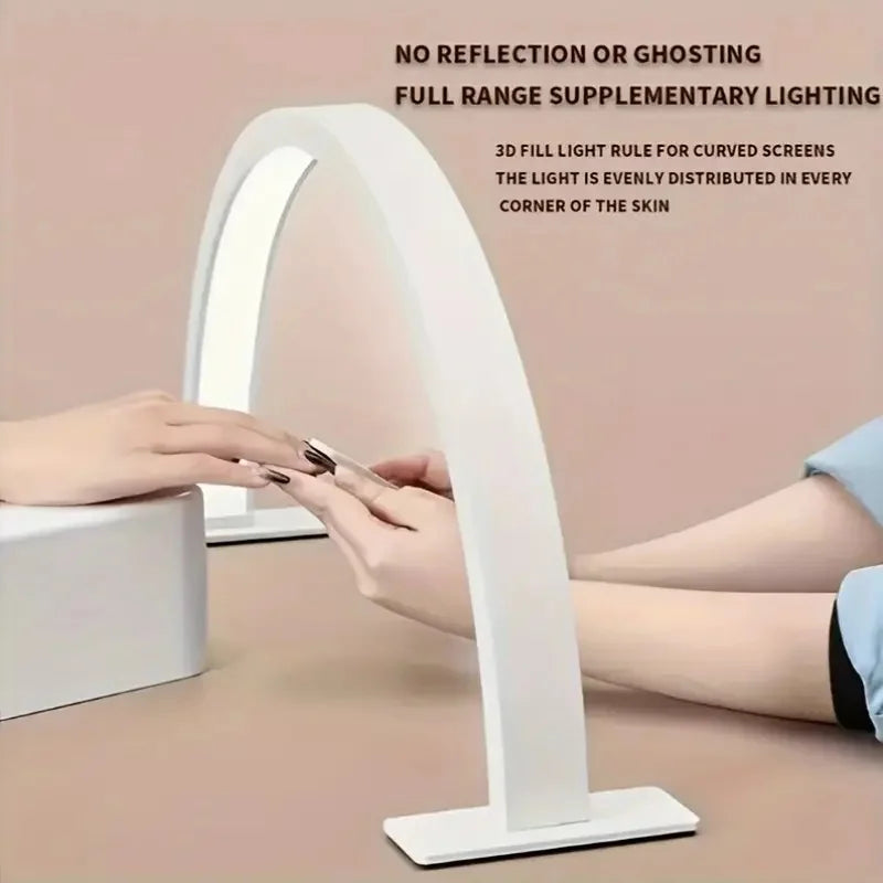 Sevair Deco Half Moon Nail Lamp for Beauty Desks 20