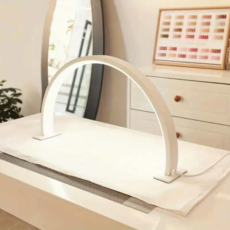 Sevair Deco Half Moon Nail Lamp for Beauty Desks 21