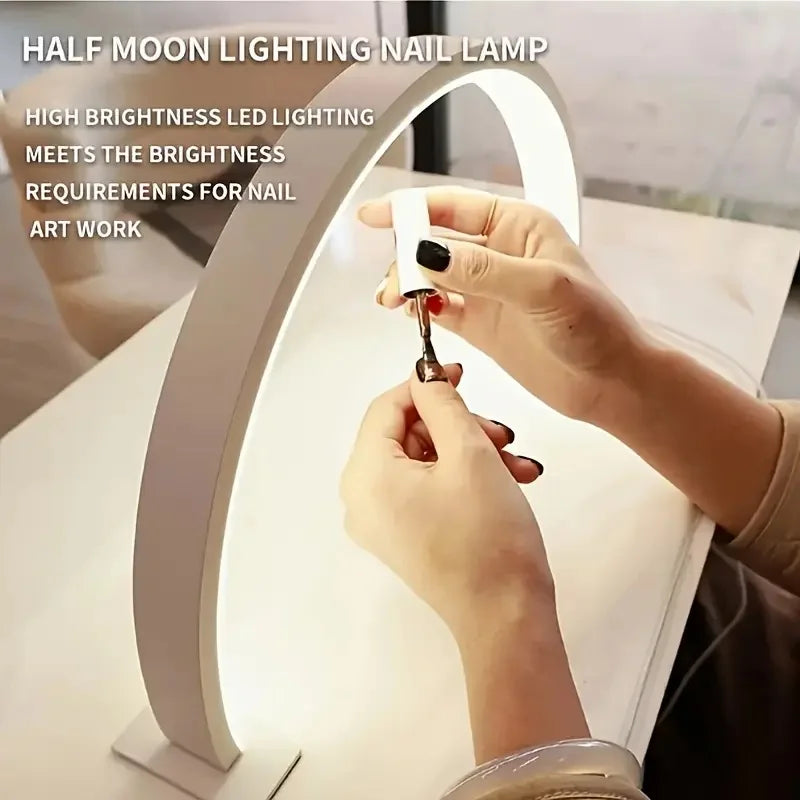 Sevair Deco Half Moon Nail Lamp for Beauty Desks 5