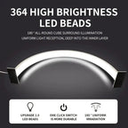 Sevair Deco Half Moon Nail Lamp for Beauty Desks 7