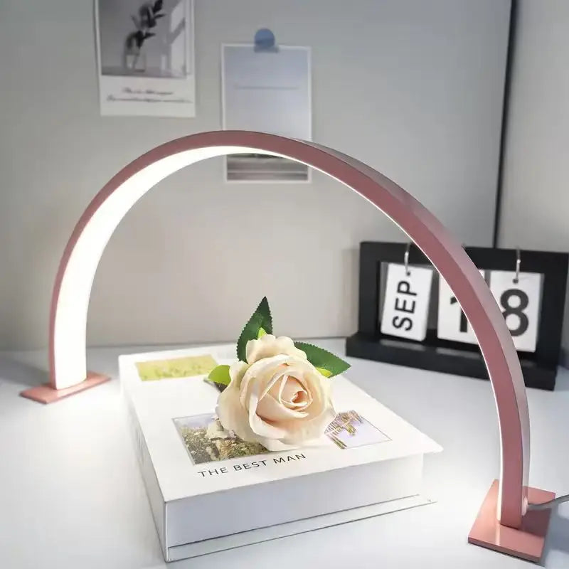 Sevair Deco Half Moon Nail Lamp for Beauty Desks 8