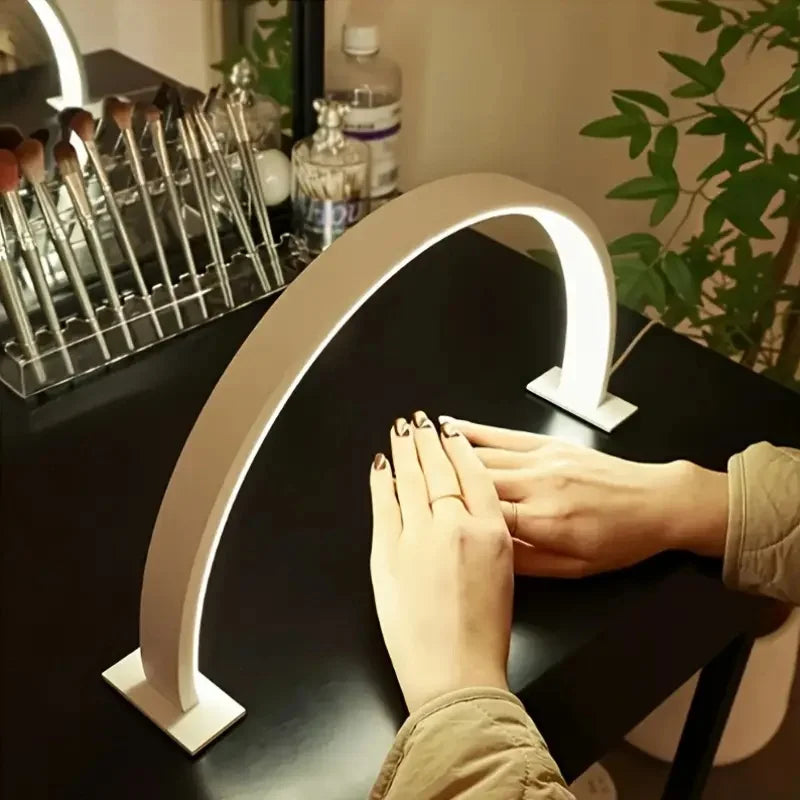 Sevair Deco Half Moon Nail Lamp for Beauty Desks 9