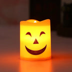 Sevair Deco Halloween Pumpkin LED Candle Set 6-Pack 11