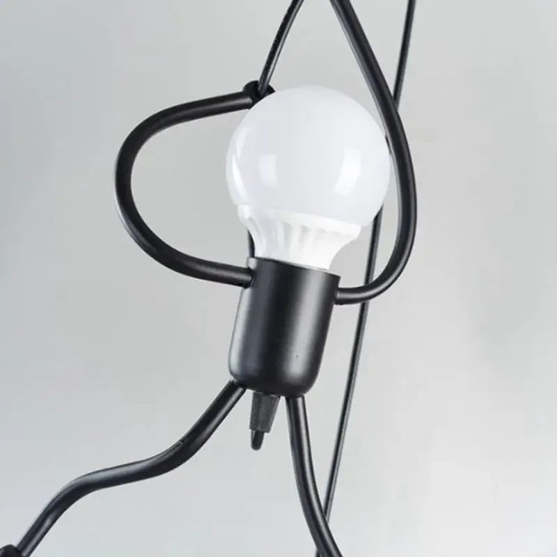 Sevair Deco Hanging Man Ceiling Pendant Light 6