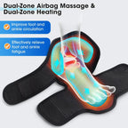 Sevair Deco Heated Foot & Ankle Massager airbag zones