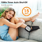 Sevair Deco Heated Foot & Ankle Massager auto shutoff