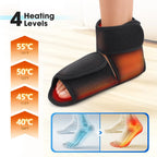 Sevair Deco Heated Foot & Ankle Massager heat settings
