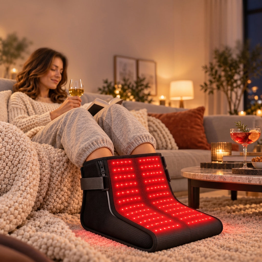Sevair Deco Heated Red Light Foot Wrap 1
