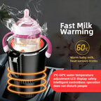 Sevair Deco Heating & Cooling Cup Holder for Home and Car bottle warming