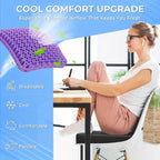 Sevair Deco Honeycomb Gel Seat Cushion 5