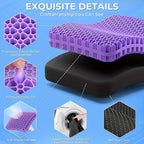 Sevair Deco Honeycomb Gel Seat Cushion 6