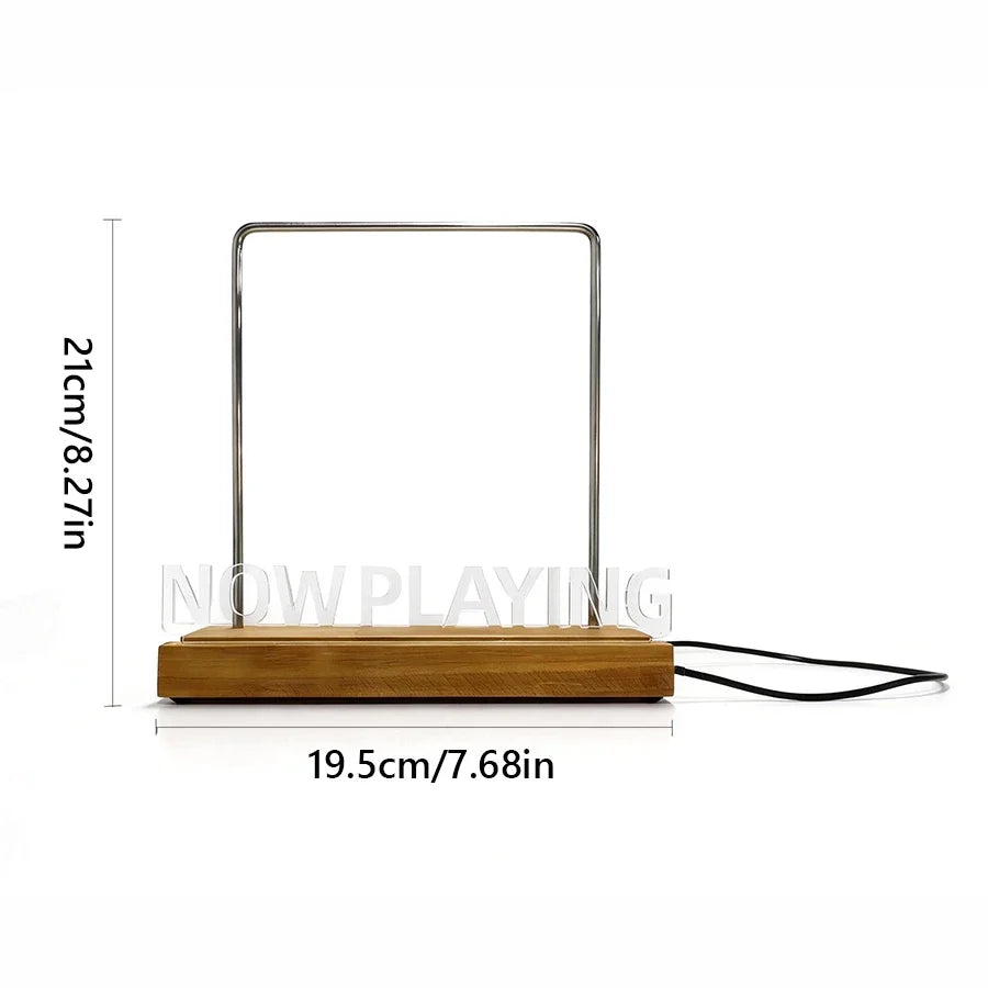 Sevair Deco Illuminated Now Playing Vinyl Stand 5