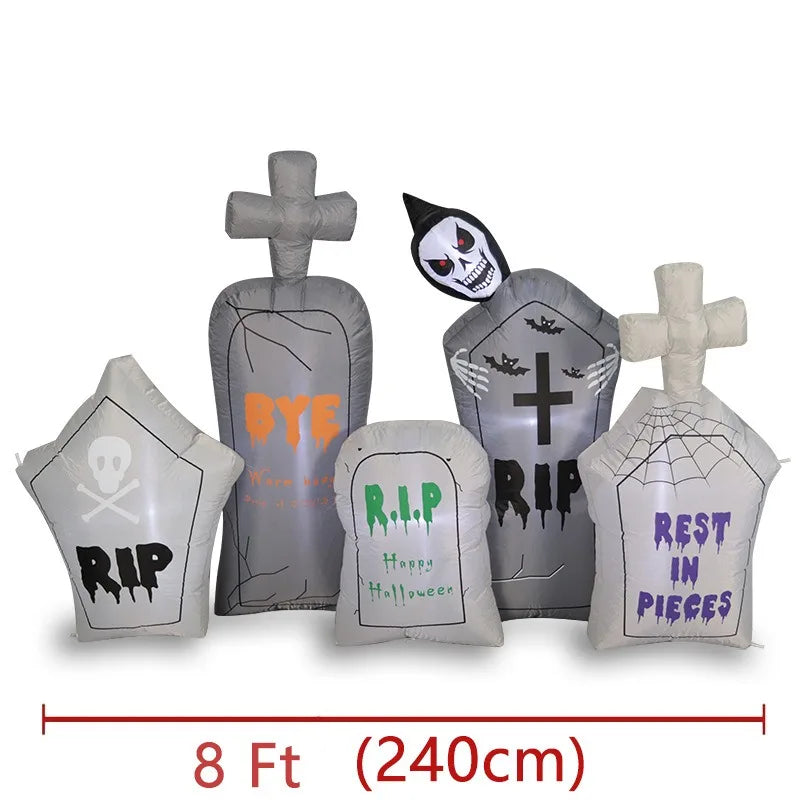 Sevair Deco Inflatable Halloween Graveyard Set 8FT 4
