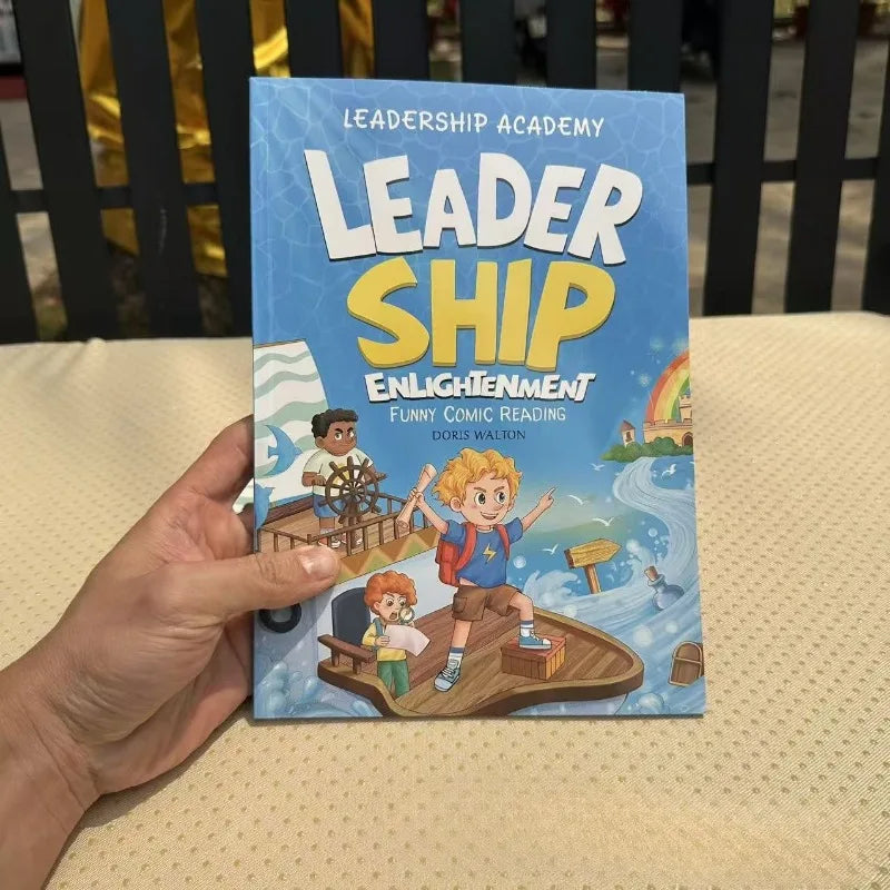 Sevair Deco Kids Leadership Book Set for Life Skills blue cover