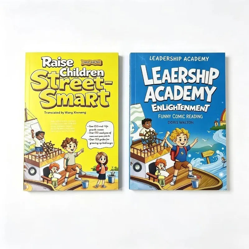 Sevair Deco Kids Leadership Book Set for Life Skills book pair