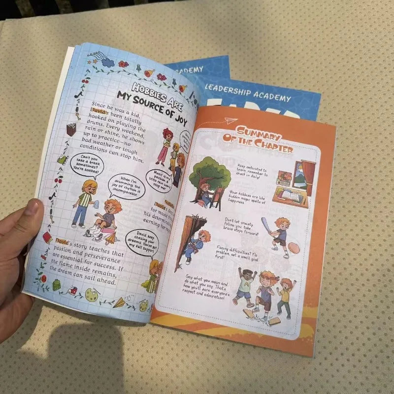 Sevair Deco Kids Leadership Book Set for Life Skills leadership lessons