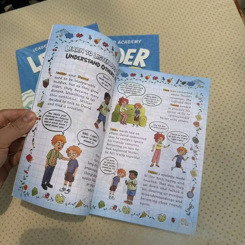 Sevair Deco Kids Leadership Book Set for Life Skills understanding others