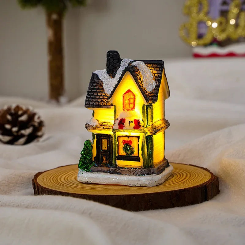 Sevair Deco LED Christmas Village Set of 6 Houses 11