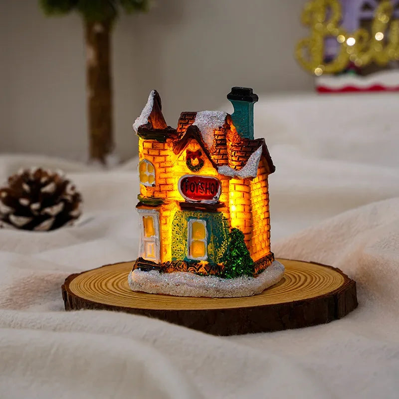 Sevair Deco LED Christmas Village Set of 6 Houses 13