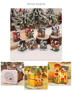 Sevair Deco LED Christmas Village Set of 6 Houses 21