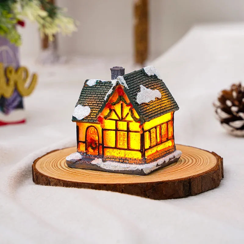 Sevair Deco LED Christmas Village Set of 6 Houses 8