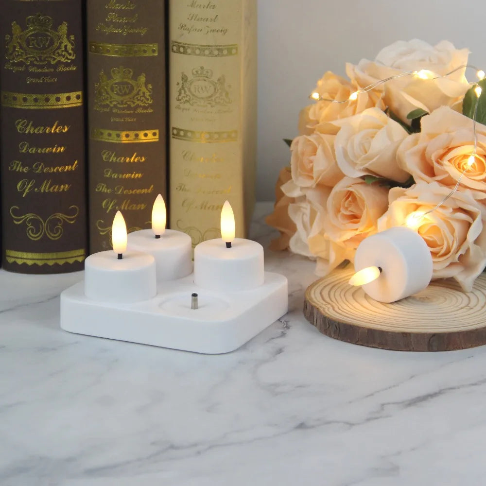 Sevair Deco LED Flameless Tea Lights with Remote 15