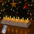 Sevair Deco LED Flameless Tea Lights with Remote 3