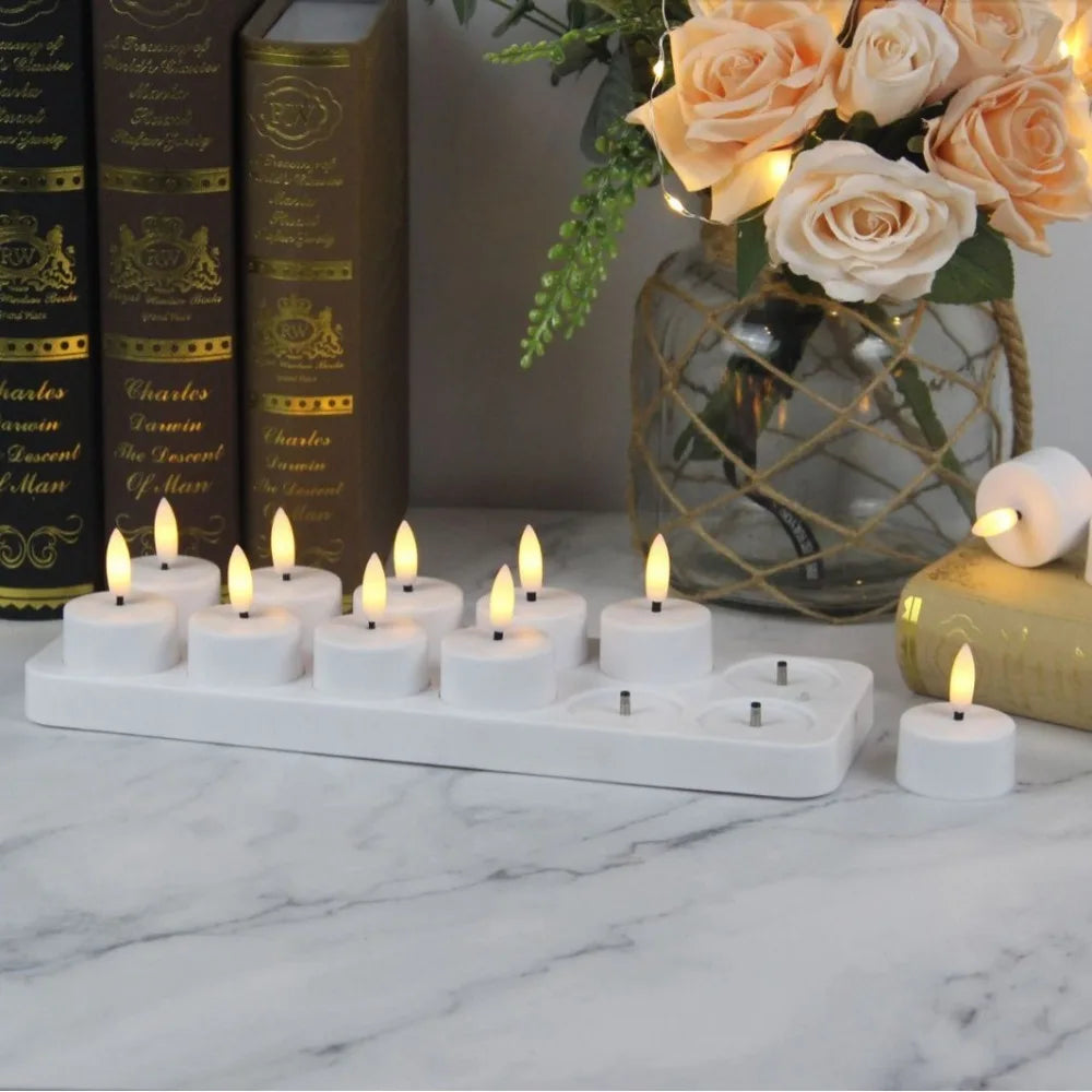 Sevair Deco LED Flameless Tea Lights with Remote 4