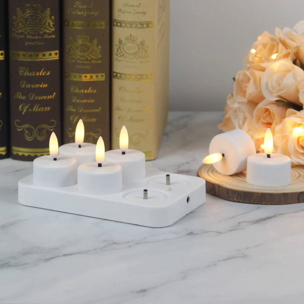 Sevair Deco LED Flameless Tea Lights with Remote 6