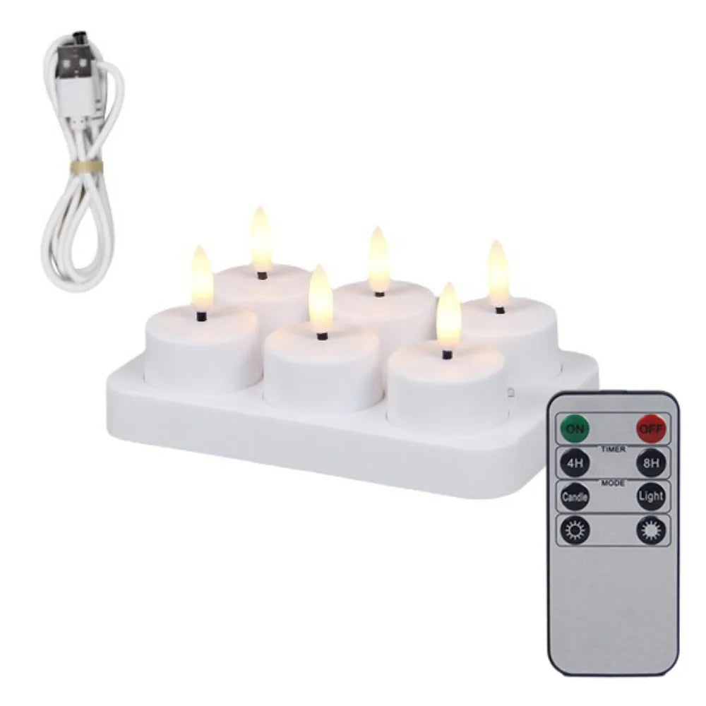 Sevair Deco LED Flameless Tea Lights with Remote 9