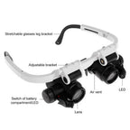 Sevair Deco LED Jeweler Magnifying Glasses 23X 10