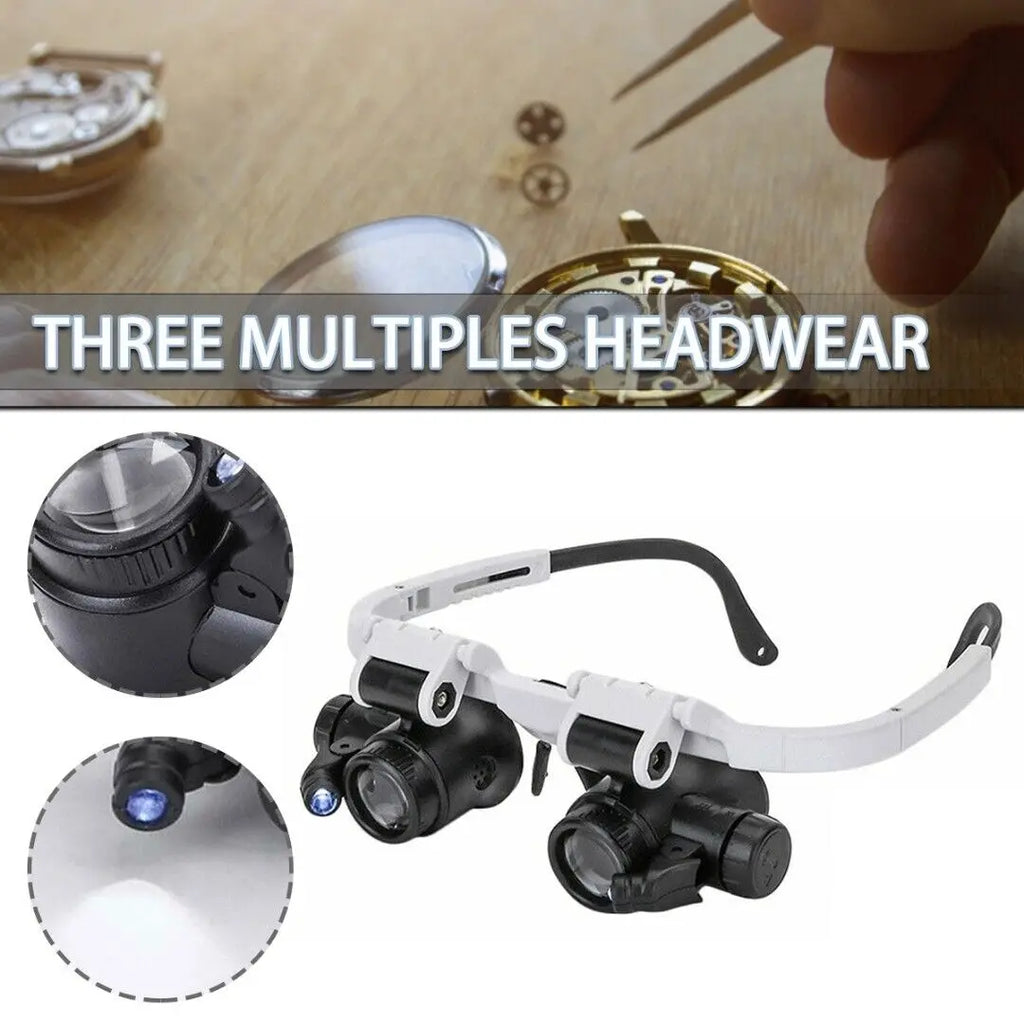 Sevair Deco LED Jeweler Magnifying Glasses 23X 5