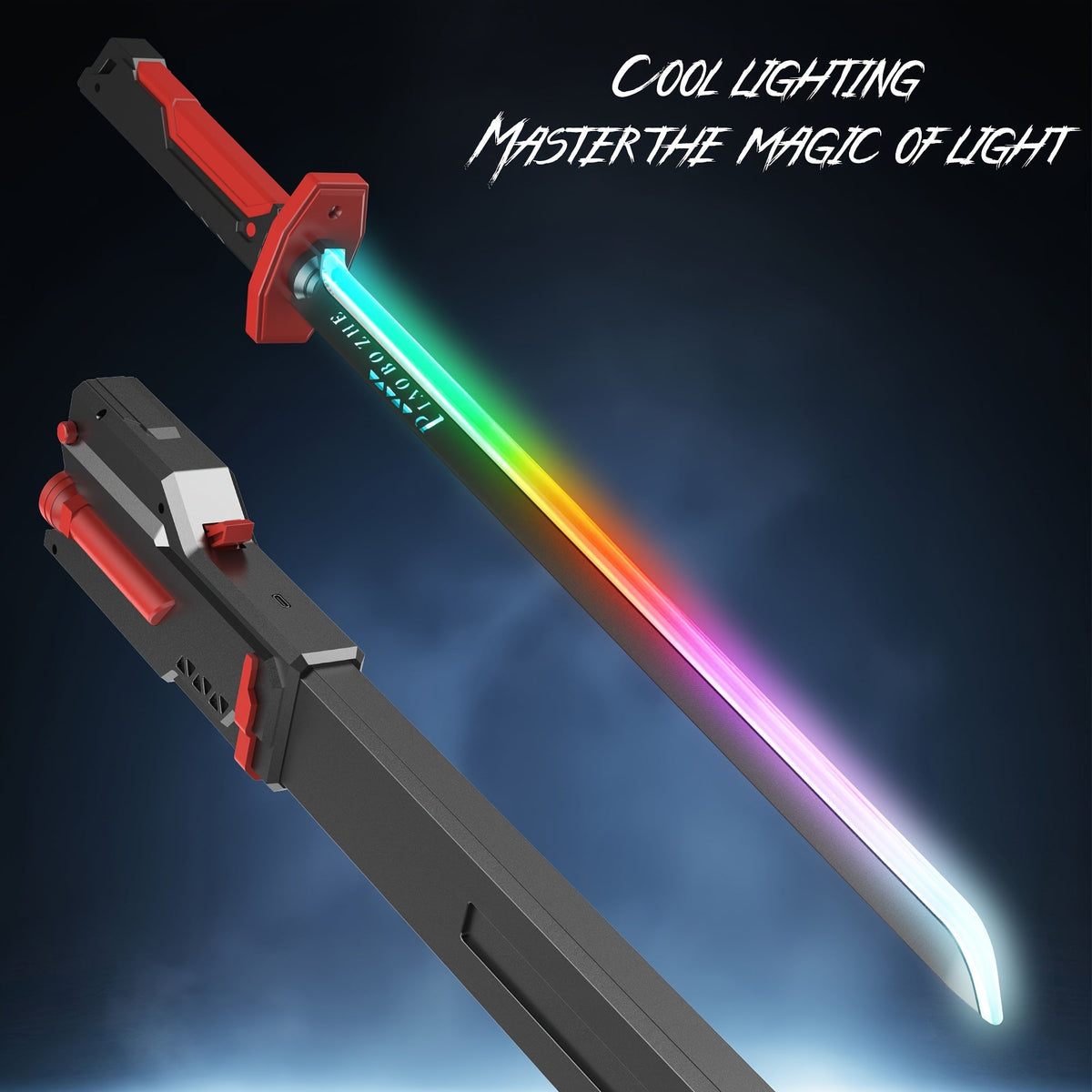 Sevair Deco LED Spark Draw Katana Cosplay Prop 2